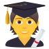 🧑‍🎓 student display on JoyPixels